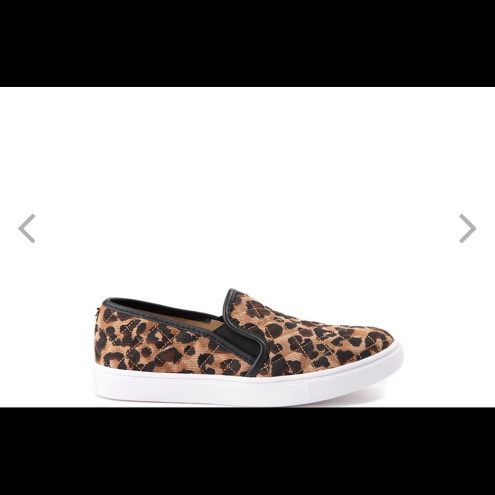 Cheetah print Steve Madden slip on shoes